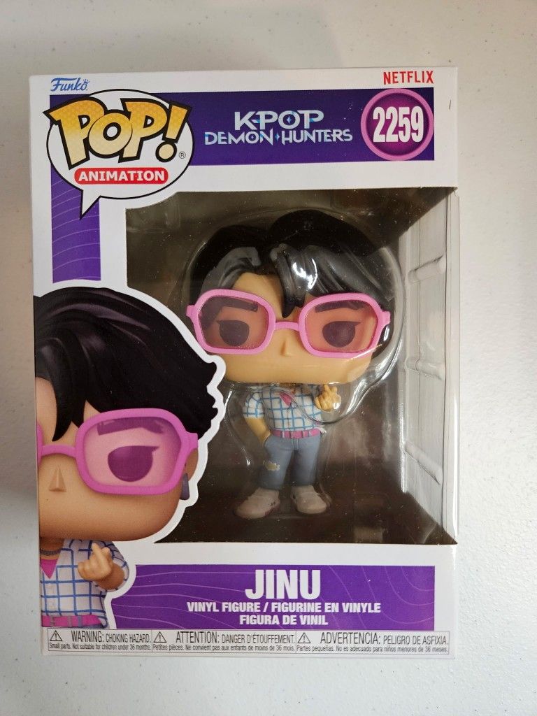 FUNKO POP KPOP DEMON HUNTERS JINU 2259