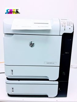 Laser Printer DUAL TRAY Hp LaserJet 600 M603, Speed Up to 62ppm, Prints Automatically Two-SIZE LEGAL & LETTER,  USB 2.0,  Ethernet RJ-45,  NETWORK