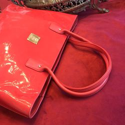 MCM, Bags, Authentic Mcm Red Tote Bag