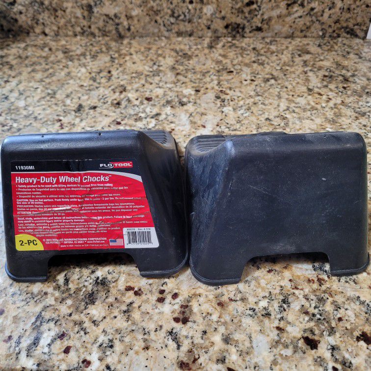 FloTool Rhino Plastic Wheel Chocks Pack for Sale in Cleveland, OH  OfferUp