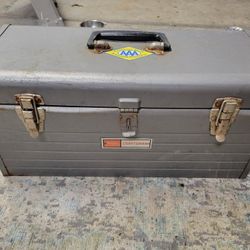 Vintage Sears Craftsman Toolbox With Tools
