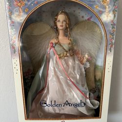 Golden Angel Collectible Barbie Doll 