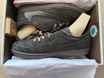 Jordan 1 Retro Low OG SP Travis Scott Velvet Brown Size 13