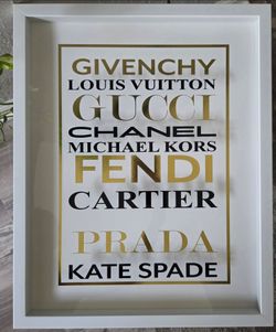 Luxury Fashion Wall Art
