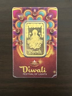 Diwali edition Pamp Gold Bar