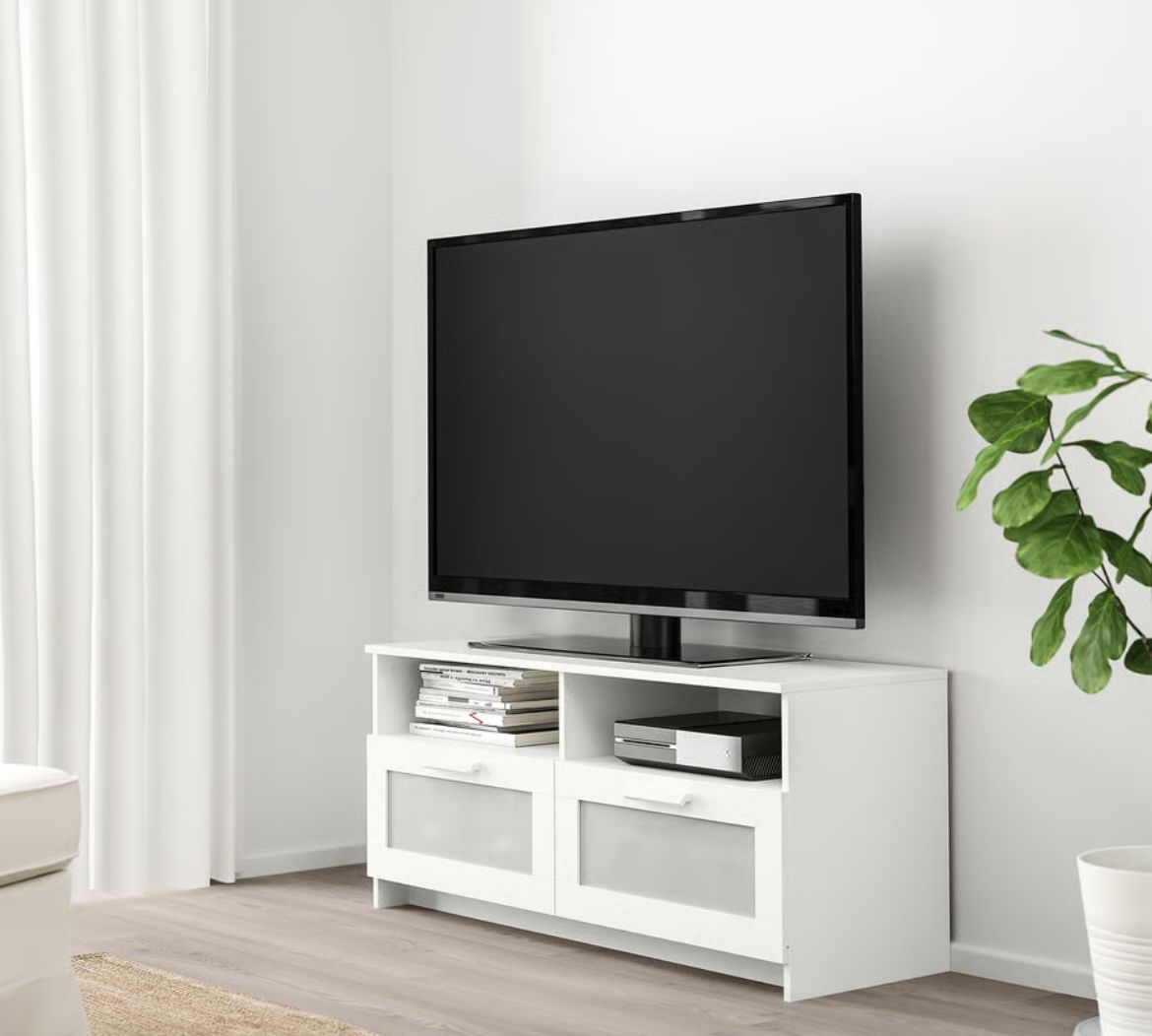 IKEA White TV Stand