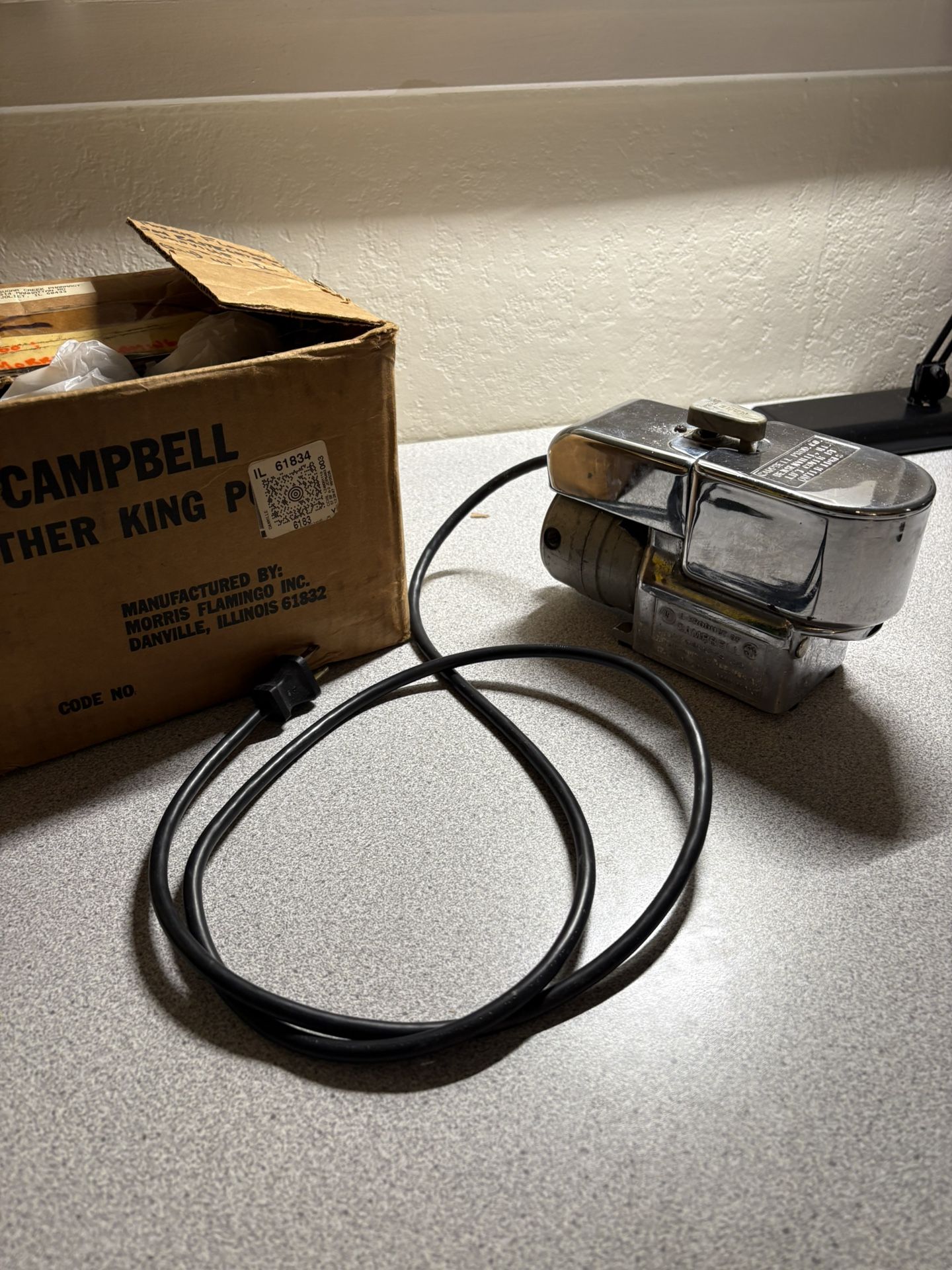 Campbell Hot Lather Machine