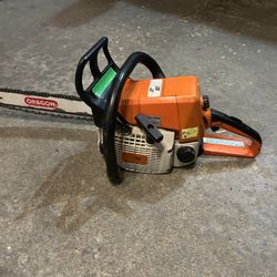 Stihl Chain Saw 16” Blade Runs Great . No Trades 