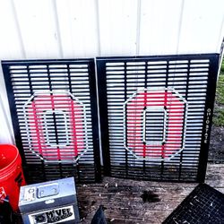 Vintage Ohio STATE METAL Window Shutters 