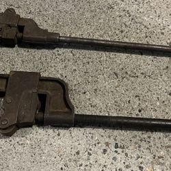 Two Large Pipe Cutters