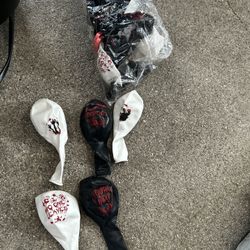 Halloween Balloons 🎈 12 White And 14 Black Not Free Please Read Everything Please