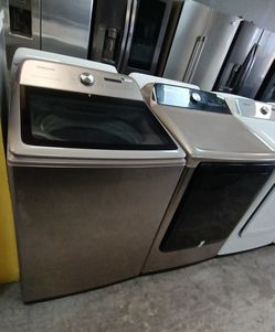 King size set top load washer & electric dryer with warranty delivery fee depends on address 🏠🚛🛣️