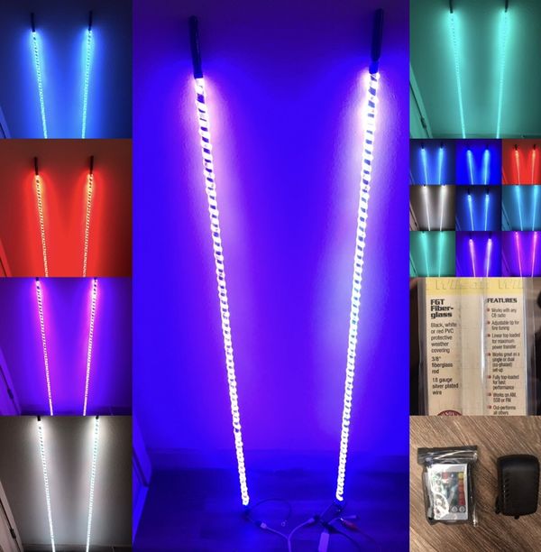 LED lighted whips / Wilson CB antenna for Sale in Chandler, AZ OfferUp