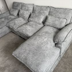 Light Gray Sectional