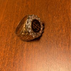 Money Sign Ring Gold 
