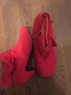 Girls dressy boots size 2