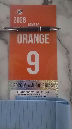 Orange parking pass game 9 chargers December 27 2026
