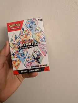 Pokemon Prismatic evolutions booster bundle