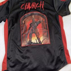 Kannibalen BTSM Jersey Tiger Sex Machine Church  Baseball Shirt. Sz M.Super Rare