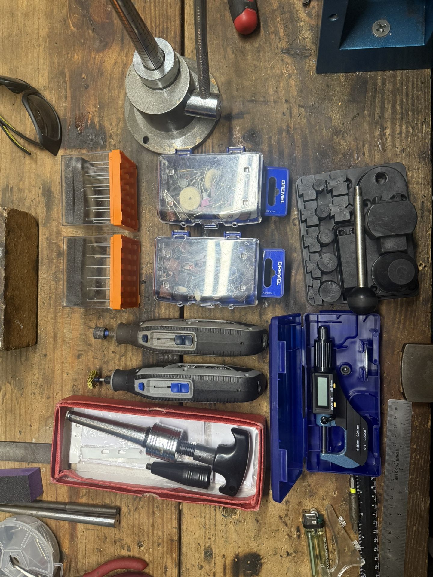 Jewelry Maker Tools And 500 Grams Of Silver 