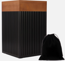 Wooden Cremation Urn for Human Ashes Adult Female