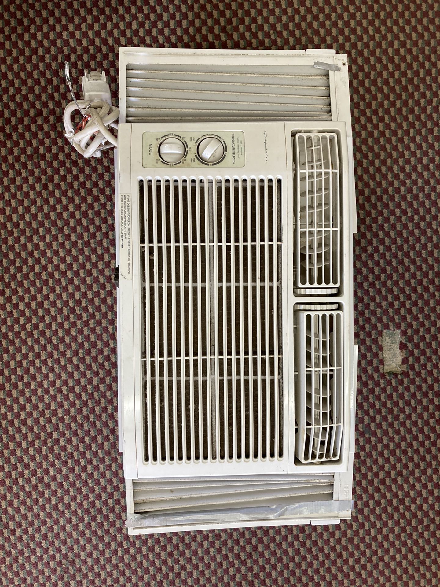 Frigidaire Window Air Conditioning Ac Unit 6000 B T U