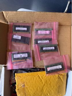 Laptop Ram sticks