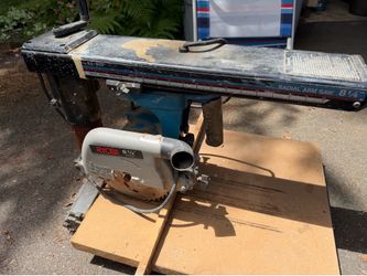 8 1/4” radial arm saw