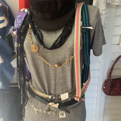Accessories . Scarfs, Belts And Hats .$10 Each  