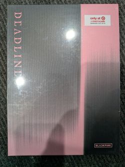Blackpink 3rd Mini Album Deadline Black Version CD Target Exclusive Photocard (New, Sealed)