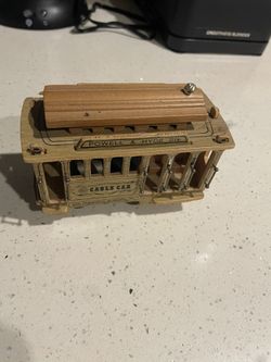 San Francisco  musical box wood