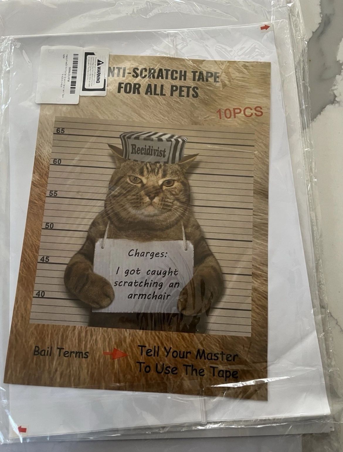 anti-scratch tape for All pets 10pcs 