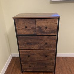 Dresser (with canvas/cloth drawers)