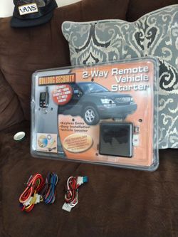 Bulldog Security 2-wsy Remote Vehicle Starter