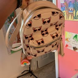 Mini Leather Backpack