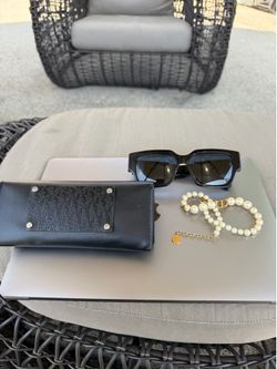 Dior Sunglasses & Necklace