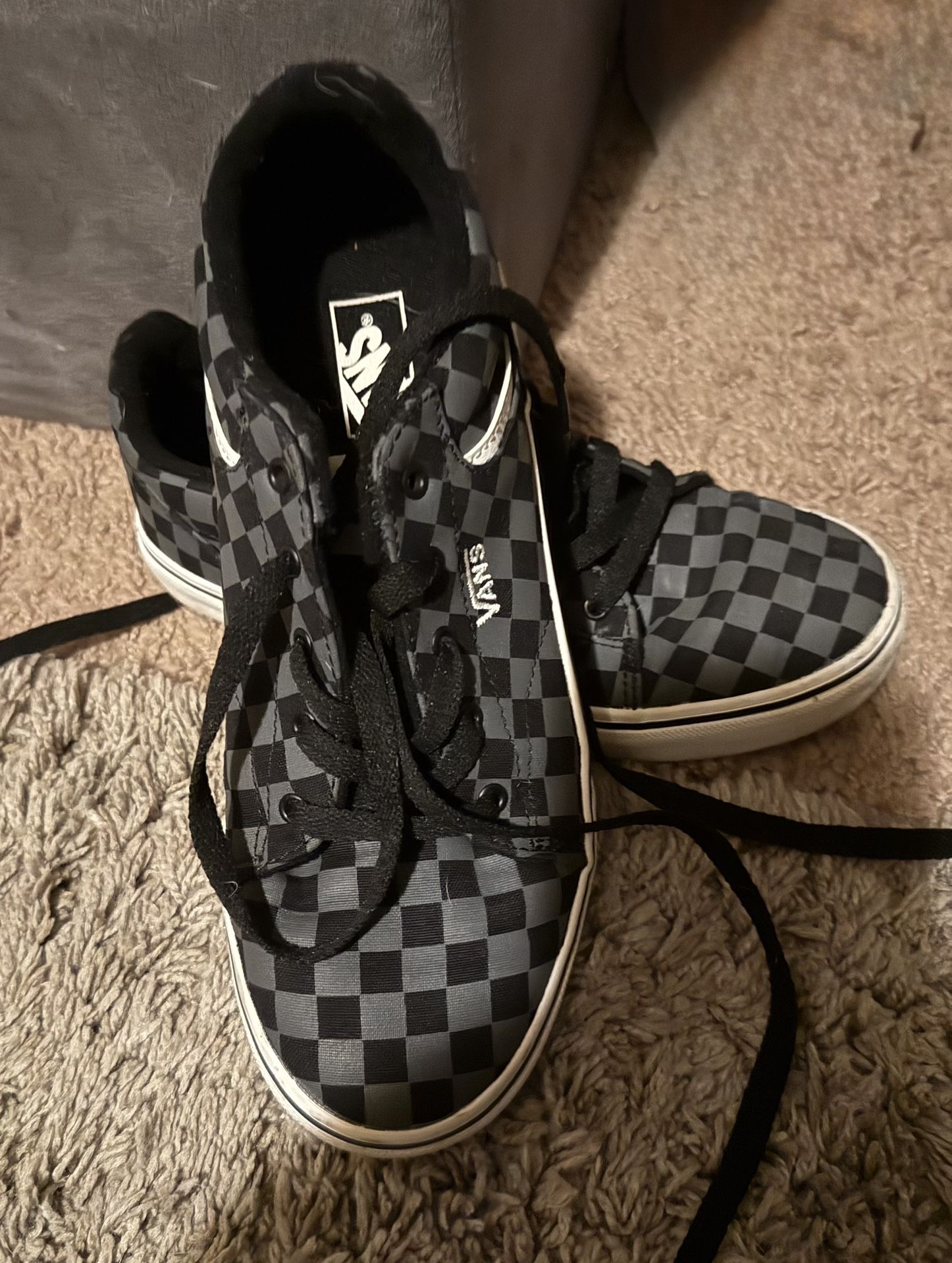 Checkered Vans