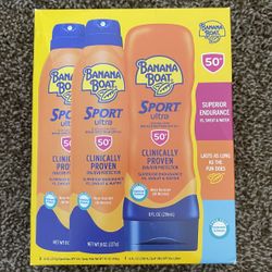 banana boat sunscreen