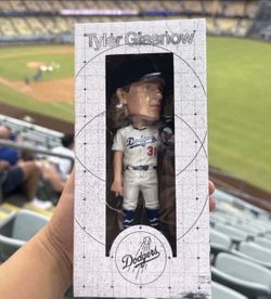 Tyler Glasnow Los Angeles Dodgers Bobblehead SGA 9/18/2025 NIB