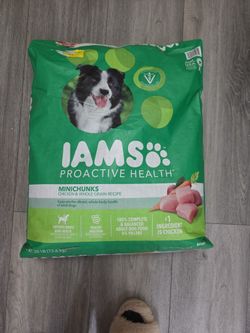 IAMS PROACTIVE GEALTH MINICHUNKS - 30 LB.  ADULT DRY DOG FOOD