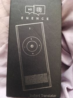 Enence Instant Translator Device