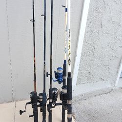 Fishing Poles $ 75 For All Five Poles 