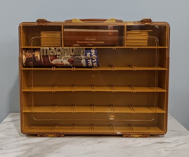 Vintage Plano Magnum Double Sided Tackle Box (New)