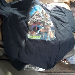 Guardians Of The Galaxy Rocket/Groot Shirt. M Men. https://offerup.com/redirect/?o=Qmx1ZS5NaW50. $15.00 OBO