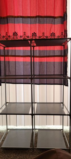 6-Cube storage rack
