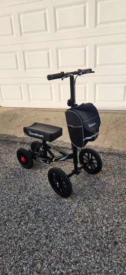BlessReach Foldable All Terrain Knee Scooter