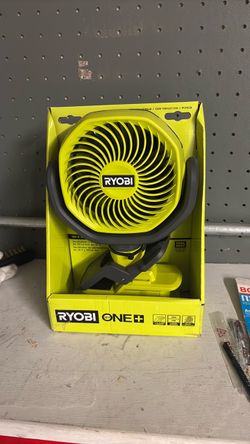 Ryobi ONE+ 18V 4-Inch Cordless Fan