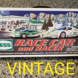 Hess Toy Race Car Collectible Vintage