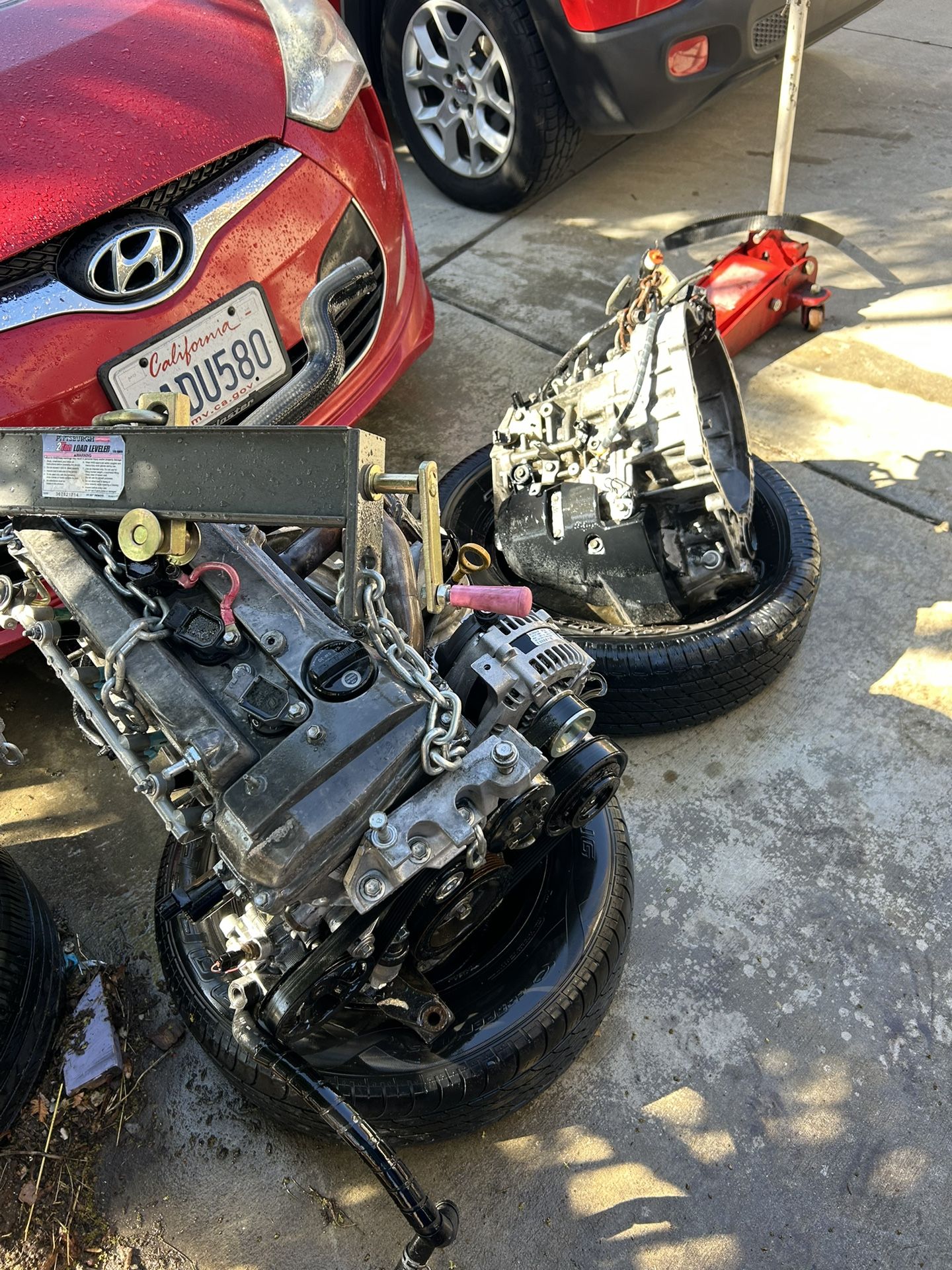 2002-2007 Toyota Camry Engine 2AZ-FE Motor And Automatic Transmission