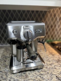 Lightly used works well Breville Duo Temp Pro BES810BSS